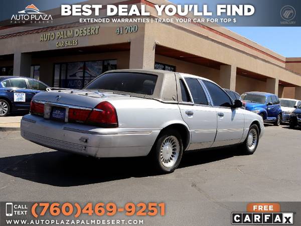 2001 Mercury Grand Marquis LS with Sunroof, Leather for sale in Palm Desert , CA – photo 5