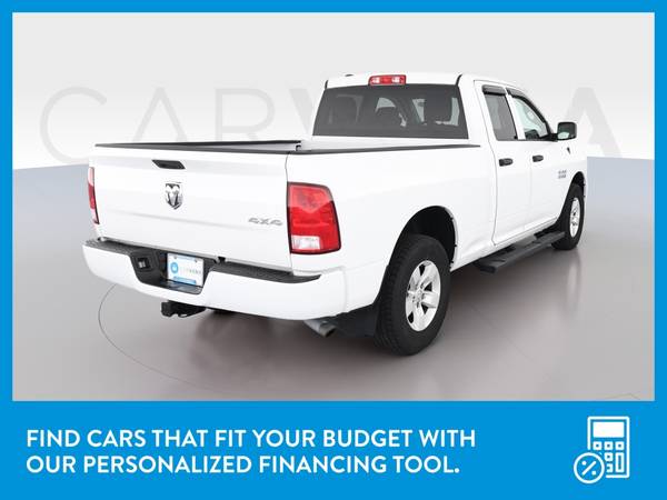 2018 Ram 1500 Quad Cab Tradesman Pickup 4D 6 1/3 ft pickup White for sale in Champlin, MN – photo 8