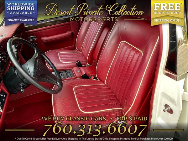 1989 Bentley Mulsanne S 4 Door Sedan at a DRAMATIC DISCOUNT - cars & for sale in Other, NM – photo 8