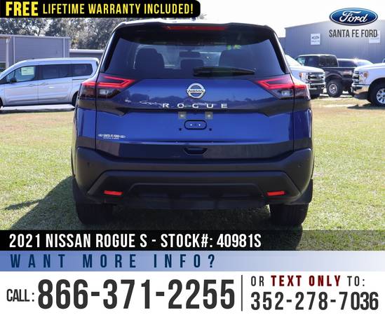 2021 NISSAN ROGUE S Touchscreen, Push to Start, Backup Camera for sale in Alachua, FL – photo 6