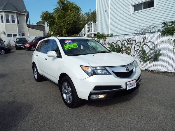 2012 ACURA MDX Technology Package White for sale in Lawrence, MA – photo 2