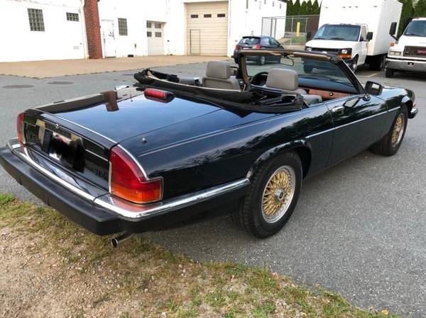 1989 Jaguar XJS Convertible - Black on Gray Leather - Only 58K - Nice! for sale in Westport , MA – photo 5