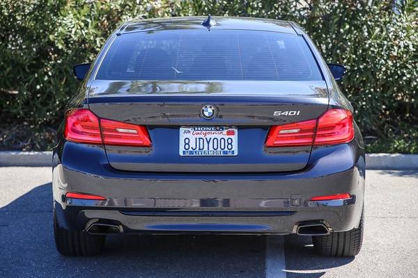 2017 BMW 5 Series 540i sedan Dark Graphite Metallic for sale in Livermore, CA – photo 5