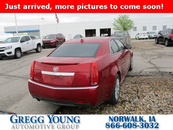 2011 Caddy Cadillac CTS Luxury sedan Crystal Red Tintcoat - cars & for sale in Norwalk, IA – photo 3