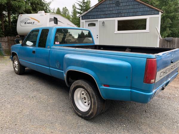 1991 Chevrolet 3500 Dually - cars & trucks - by owner - vehicle... for sale in Mill Creek, WA – photo 8