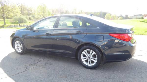 2013 BLACK HYUNDAI SONATA GLS low miles! - - by for sale in Rochester , NY – photo 2