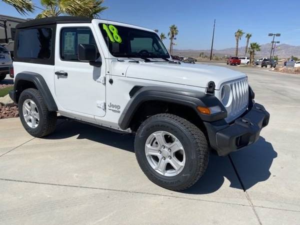 2018 Jeep Wrangler Sport S 4x4 Bright White Cl for sale in Lake Havasu City, AZ – photo 7