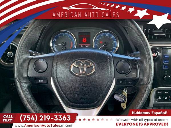 2018 Toyota *Corolla* *LESedan* - cars & trucks - by dealer -... for sale in Hialeah, FL – photo 10