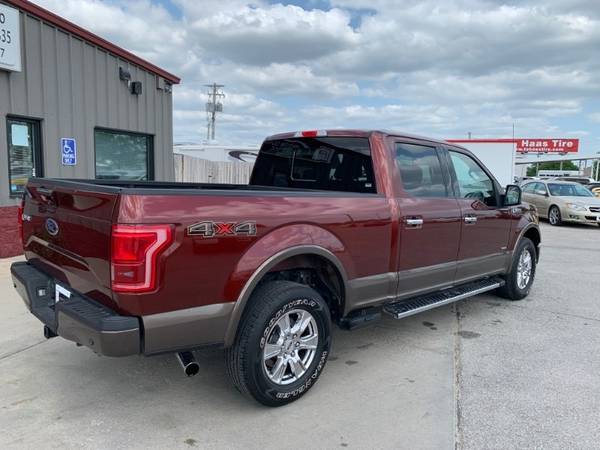 2016 Ford F-150 Lariat,Pano Roof,Leather,4x4,SuperCrew,65k miles! for sale in Lincoln, NE – photo 3