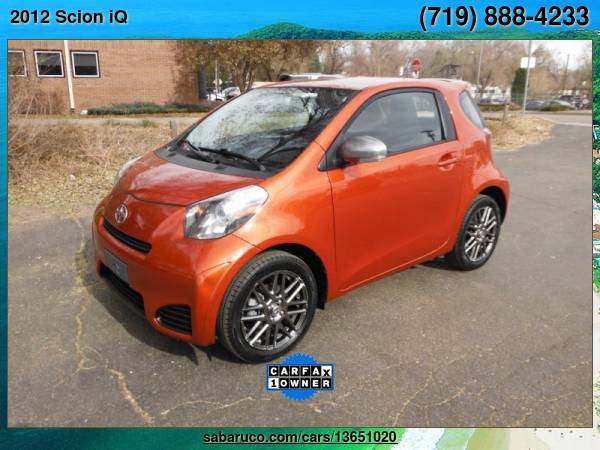 2012 Scion iQ 3dr HB - cars & trucks - by dealer - vehicle... for sale in Colorado Springs, CO