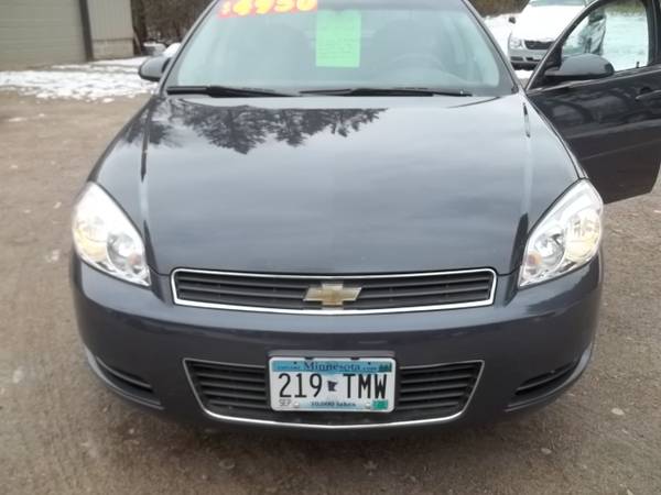 2008 Chevrolet Impala LT - cars & trucks - by dealer - vehicle... for sale in outing, MN – photo 6