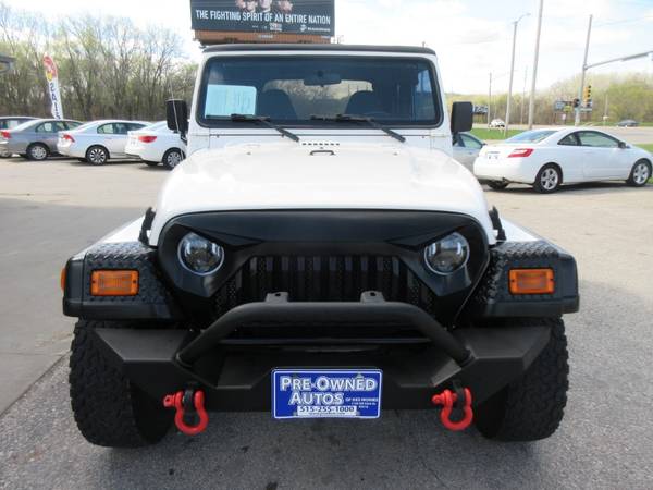 2002 Jeep Wrangler Sport 4WD - Automatic/Wheels/Low Miles - SHARP! for sale in Des Moines, IA – photo 3
