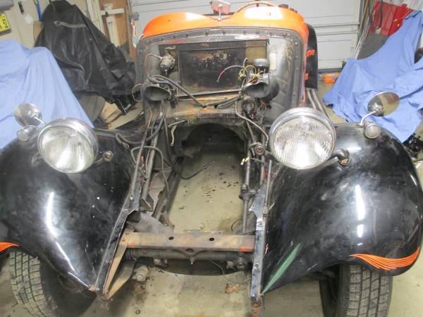 1951 MG TD W/ VOLVO DONOR - cars & trucks - by owner - vehicle... for sale in Spofford, NH – photo 2