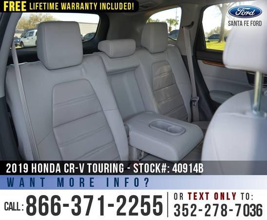 2019 HONDA CRV TOURING Sunroof - Leather Seats - Warranty for sale in Alachua, FL – photo 20
