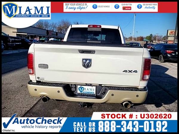 2013 RAM 1500 Laramie Longhorn 4WD TRUCK -EZ FINANCING -LOW DOWN! -... for sale in Miami, MO – photo 4