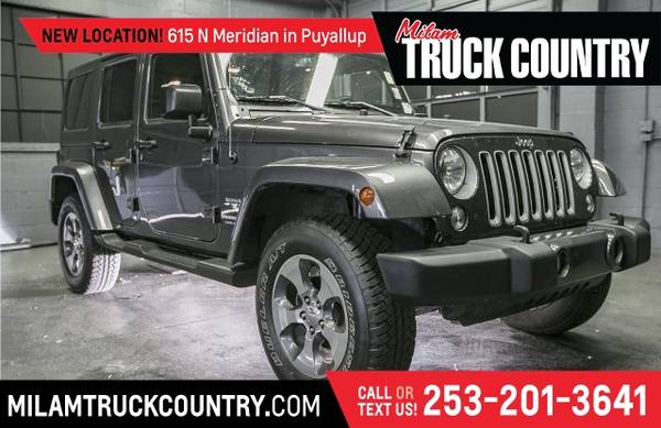 *2018* *Jeep* *Wrangler JK Unlimited* *Sahara* for sale in PUYALLUP, WA – photo 4