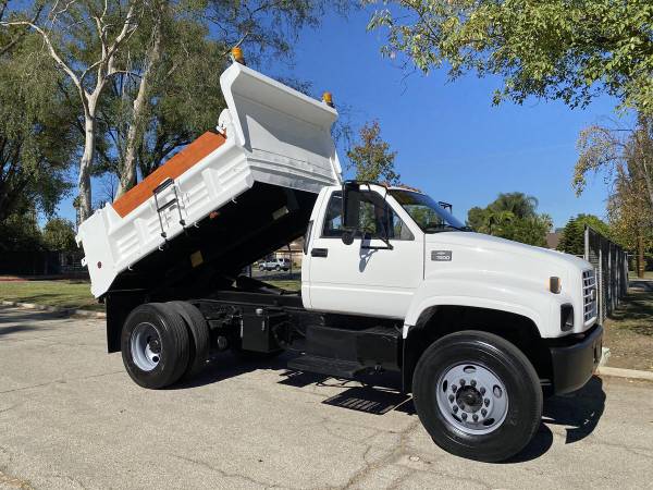 2001 Chevrolet Chevy C7500 GAS Gravel Dump Truck -WE FINANCE AND... for sale in Los Angeles, CA – photo 3