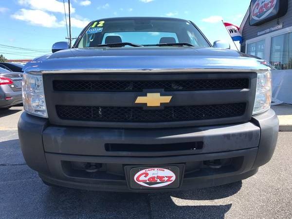 2012 Chevrolet Silverado 1500 Work Truck 4x4 2dr Regular Cab 6.5 ft.... for sale in Hyannis, MA – photo 2