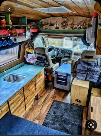 😁2004 , 2013 e250 Ford van EXTENDED 😀 - cars & trucks - by owner -... for sale in Idyllwild, CA – photo 22