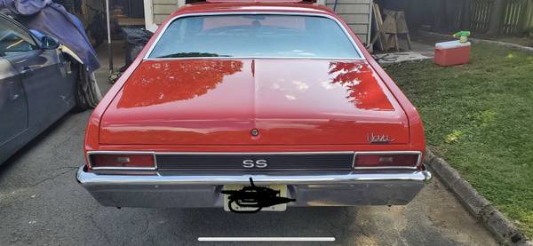 1970 Chevy nova ss - cars & trucks - by owner - vehicle automotive... for sale in Mountainside, NJ – photo 4