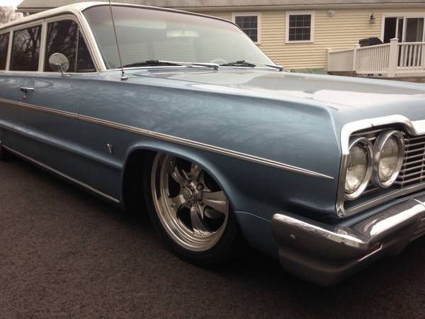 1964 Chevy BelAir Wagon - cars & trucks - by dealer - vehicle... for sale in Feeding Hills, CT – photo 2