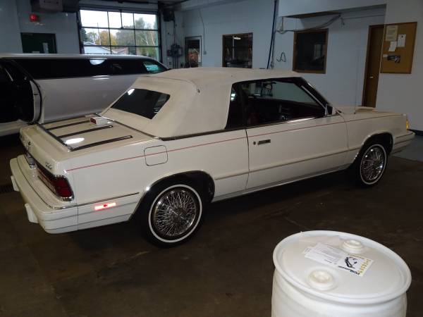 Dodge 600 convertible,1986 like new - cars & trucks - by owner -... for sale in Sobieski, WI – photo 9