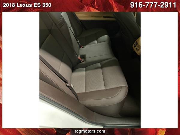 2018 Lexus ES ES 350 FWD - cars & trucks - by dealer - vehicle... for sale in Rocklin, CA – photo 21