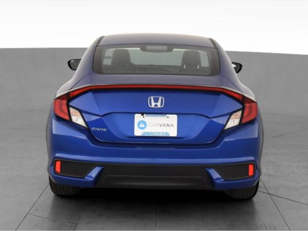 2018 Honda Civic LX Coupe 2D coupe Blue - FINANCE ONLINE - cars &... for sale in Park Ridge, IL – photo 9