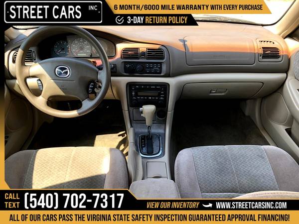 2002 Mazda 626 Sdn LX 4Cyl 4 Cyl 4-Cyl Auto Sdn LX 4 Cyl Auto Sdn LX for sale in Fredericksburg, NC – photo 6