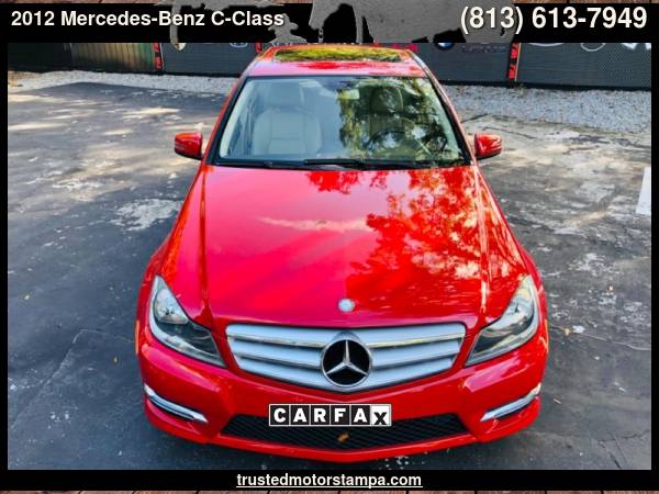 2012 MERCEDES BENZ C-250 SPORT SEDAN with Pwr windows w/1-touch... for sale in TAMPA, FL – photo 2