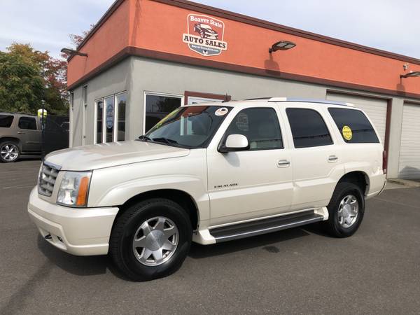 One Owner 2003 Cadillac Escalade AWD Leather Extra Low Miles for sale in Albany, OR – photo 2