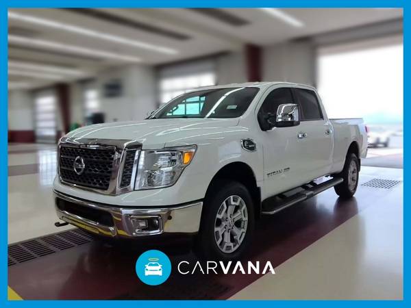 2017 Nissan TITAN XD Crew Cab SV Pickup 4D 6 1/2 ft pickup Black for sale in Knoxville, TN