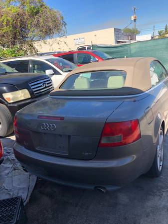 2006 Audi A4 convertible 114K - - by dealer - vehicle for sale in Hollywood, FL – photo 6
