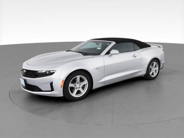 2019 Chevy Chevrolet Camaro LT Convertible 2D Convertible Silver - -... for sale in Eau Claire, WI – photo 3