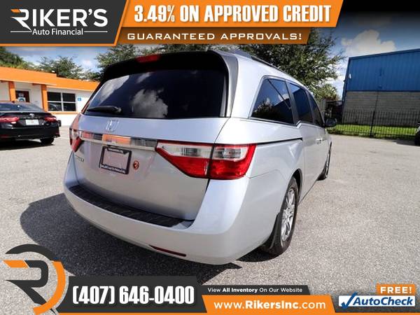 $132/mo - 2012 Honda Odyssey EX-L Passenger Van - 100 Approved! -... for sale in Kissimmee, FL – photo 10