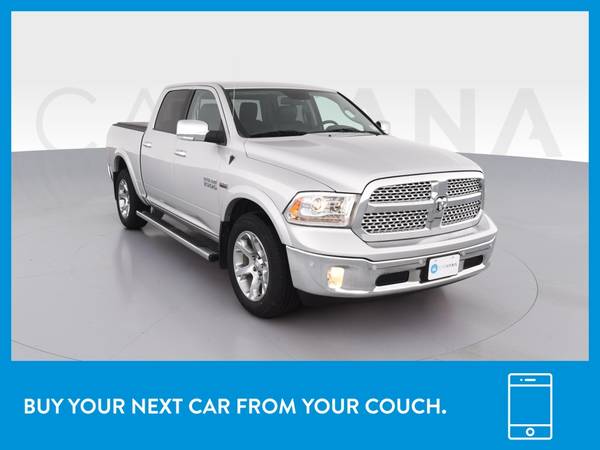 2016 Ram 1500 Crew Cab Laramie Pickup 4D 5 1/2 ft pickup Silver for sale in Riverdale, IL – photo 12