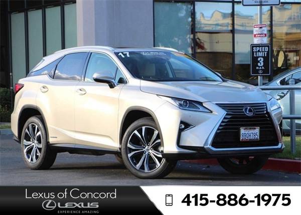 2017 Lexus RX 450h Monthly payment of - cars & trucks - by dealer -... for sale in Concord, CA – photo 2