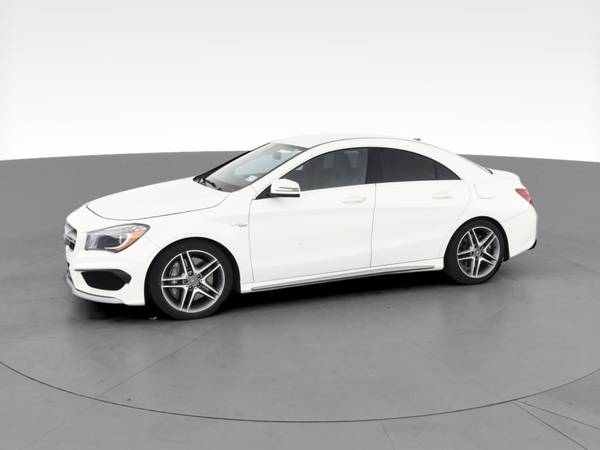 2014 Mercedes-Benz CLA-Class CLA 45 AMG 4MATIC Coupe 4D coupe White... for sale in Baltimore, MD – photo 4