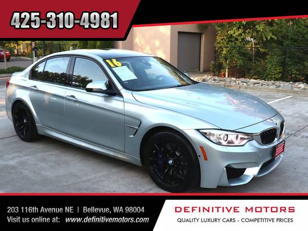2016 BMW M3 Manual Executive DAP Plus * AVAILABLE IN STOCK! * SALE! * for sale in Bellevue, WA