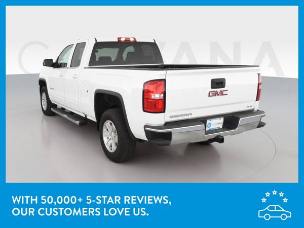 2018 GMC Sierra 1500 Double Cab SLE Pickup 4D 6 1/2 ft pickup White for sale in Knoxville, TN – photo 6