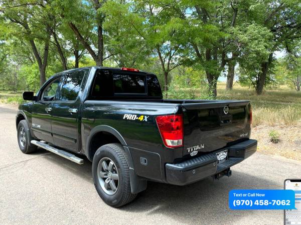 2015 Nissan Titan 4WD Crew Cab SWB PRO-4X - CALL/TEXT TODAY! - cars... for sale in Sterling, CO – photo 5