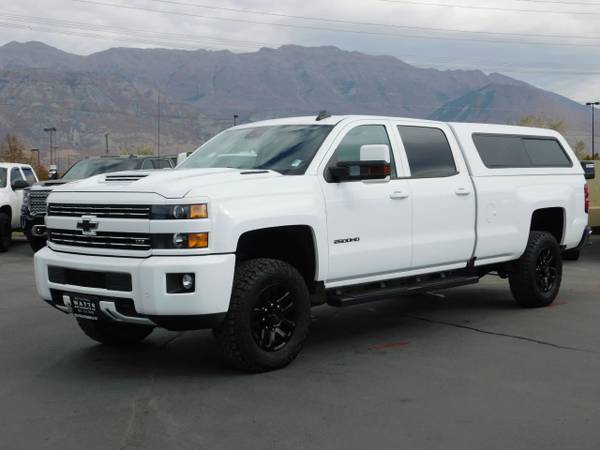 2019 *Chevrolet* *Silverado 2500HD* *LTZ* Summit Whi - cars & trucks... for sale in American Fork, AZ