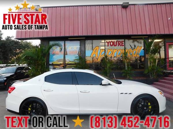 2014 Maserati Ghibli S Q4 S Q4 AS LOW AS 1500 DOWN! W,A,C AS LOW 2.9% for sale in TAMPA, FL – photo 3