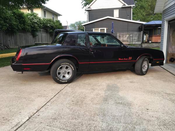 1987 monte carlo ss / ttops - cars & trucks - by owner - vehicle... for sale in Carroll, IA – photo 4