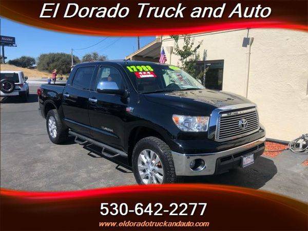 2010 Toyota Tundra Limited 4x4 Limited 4dr CrewMax Cab Pickup SB... for sale in El Dorado, CA – photo 2