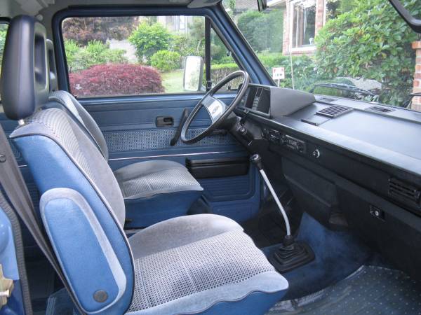 1984 Volkswagen Vanagon GL Seven Passenger Original Owner Van for sale in Bothell, WA – photo 7