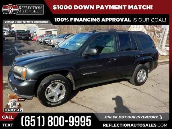 2004 Chevrolet TrailBlazer LT FOR ONLY 76/mo! - - by for sale in Oakdale, MN – photo 8