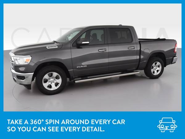 2019 Ram 1500 Crew Cab Big Horn Pickup 4D 5 1/2 ft pickup Gray for sale in Ronkonkoma, NY – photo 3
