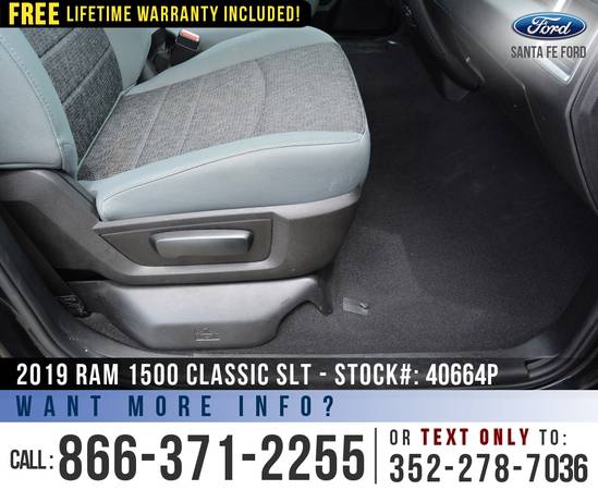 2019 Ram 1500 Classic SLT Bluetooth - Touchscreen - Flex for sale in Alachua, FL – photo 21
