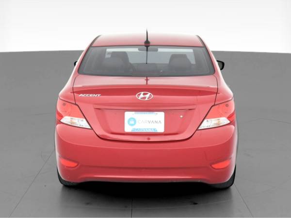 2014 Hyundai Accent GLS Sedan 4D sedan Red - FINANCE ONLINE - cars &... for sale in Champlin, MN – photo 9